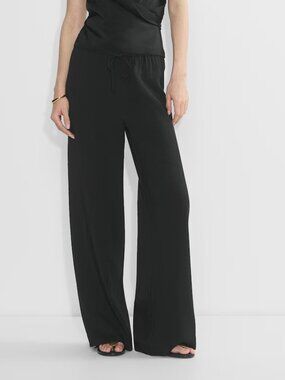 Aritzia Lucinda drawstring pull on pant/ size small /black